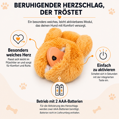 Herzschlag-Kuscheltier